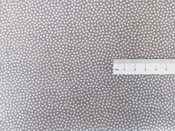 Baumwolle Punkte Dotty grau